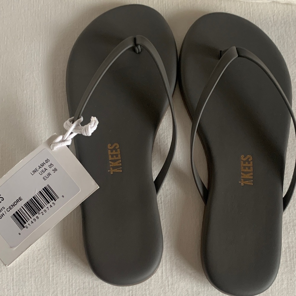 TKEES Gray Sandals